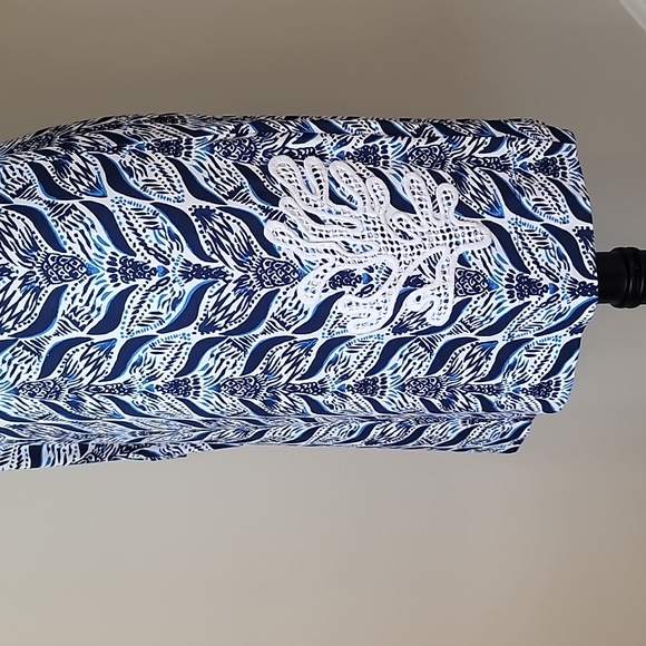 Lilly Pulitzer Marlowe Dress Resort White A Mermaids Tail, Size M - Picture 14 of 14